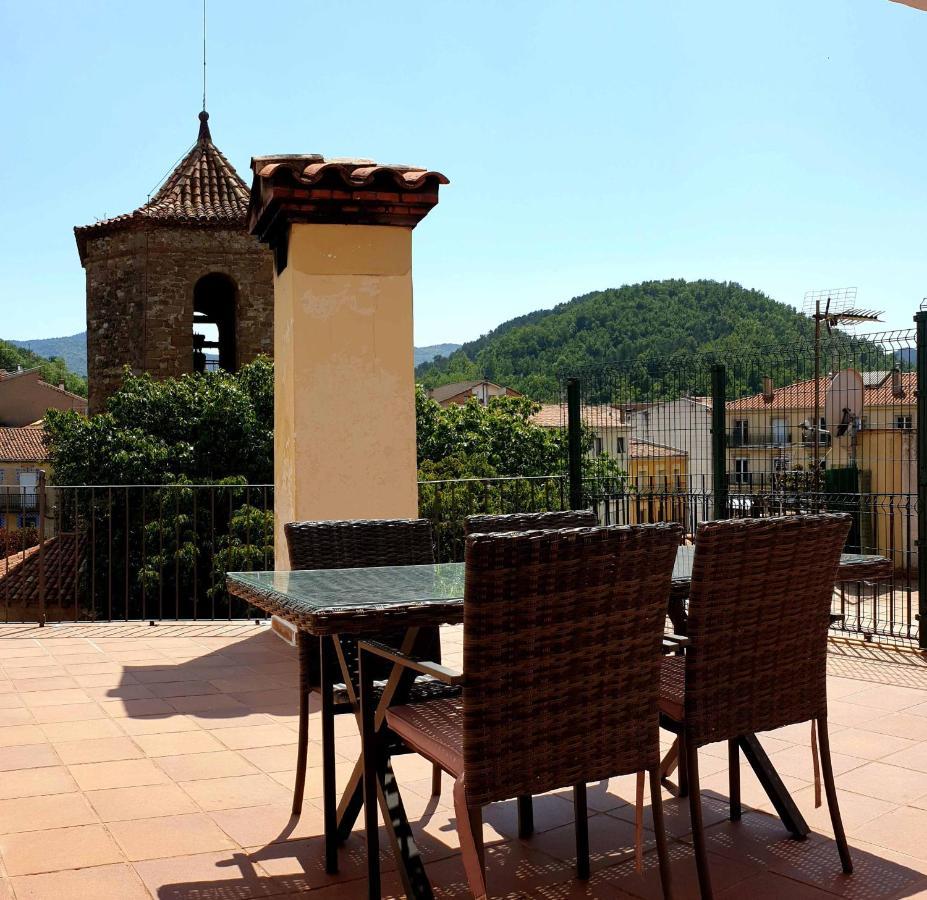 Casa Lola - Terraza Panoramica En El Centro Del Pueblo Διαμέρισμα Sant Joan de les Abadesses Εξωτερικό φωτογραφία